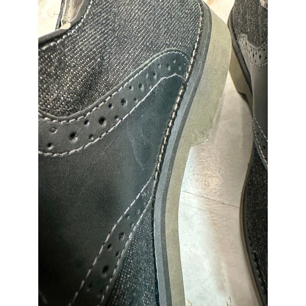 G.H.Bass & Co Denim fabric and leather Bass-Eli men shoes size‎ 10M - Picture 10 of 10
